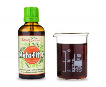 Metafit D (Gicht) - Kräutertropfen (Tinktur) 50 ml