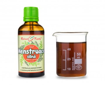 Starke Menstruation - Kräutertropfen (Tinktur) 50 ml