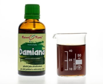 Damiana (Pastela) - Kräutertropfen (Tinktur) 50 ml